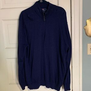 Vineyard Vines Cashmere Blend Quarter Zip-XL